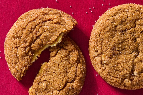 Ginger cheesecake cookies 