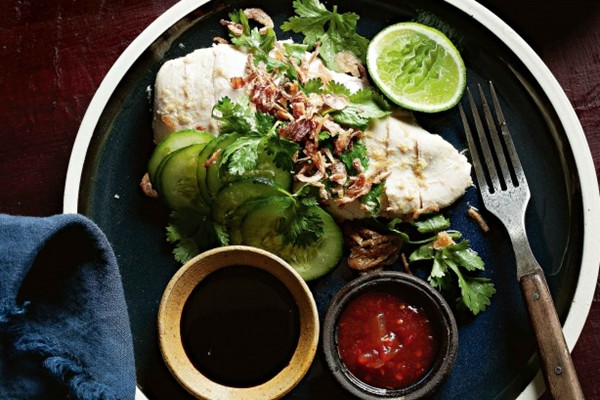 Ginger chicken rice