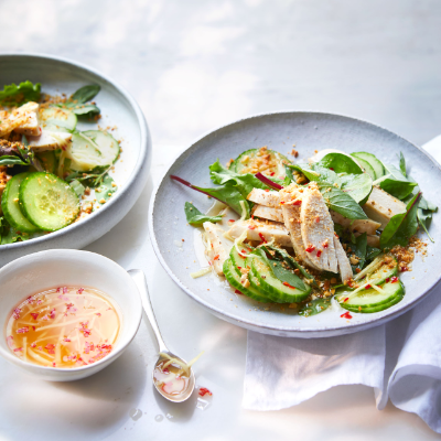 Ginger chicken salad