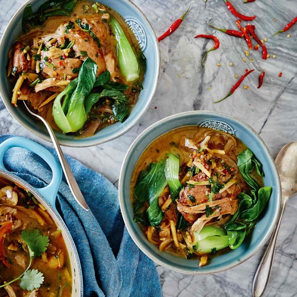 Ginger chicken stew