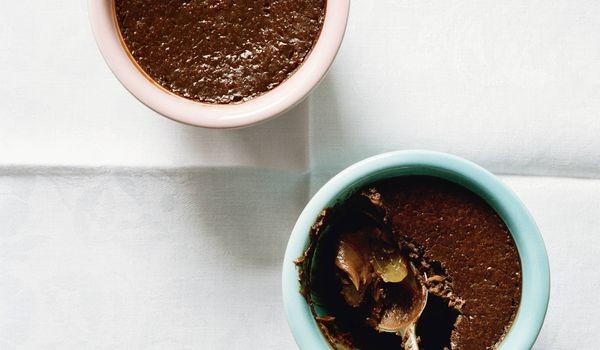 Ginger chocolate pot