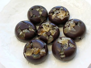 Ginger chocolates