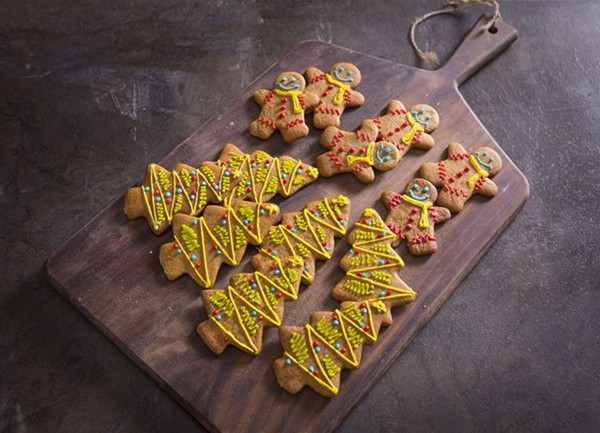 Ginger Christmas biscuits