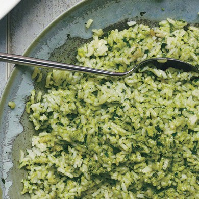 Ginger-cilantro rice