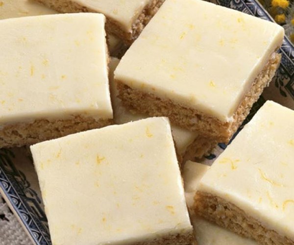 Ginger coconut slice