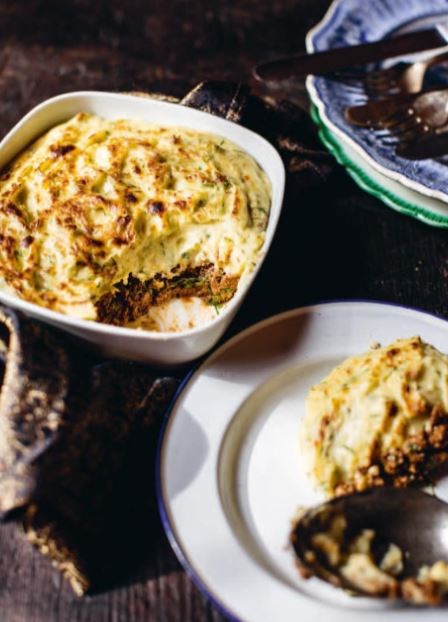 Ginger cottage pie (Ginger country captain)