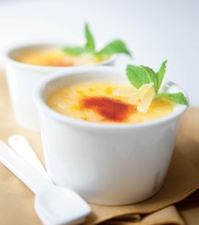 Ginger crème brûlée