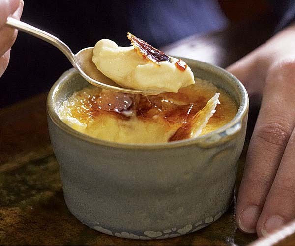 Ginger crème brûlée