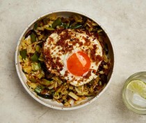 Ginger egg fried rice