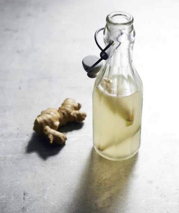 Ginger kombucha (booze free)