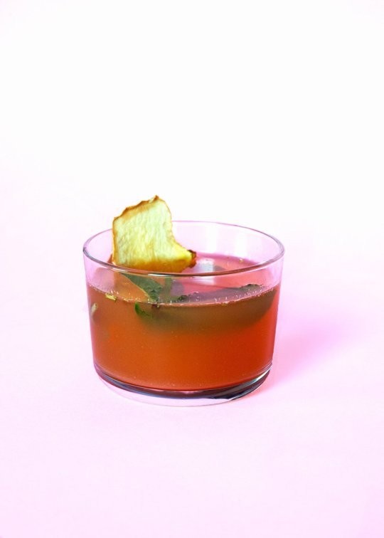 Ginger kombucha tonic