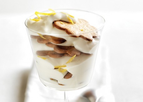 Ginger-lemon trifles