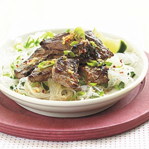 Ginger-lime beef stir-fry