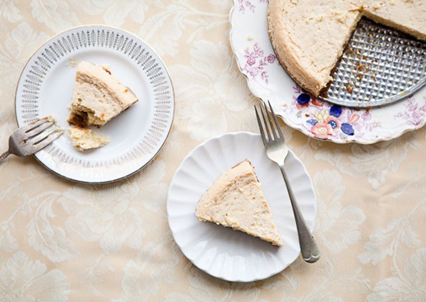 Ginger-lime cheesecake