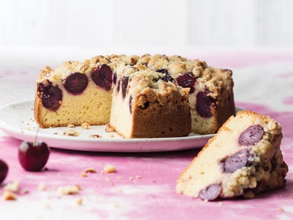 Ginger-lime crumb topping