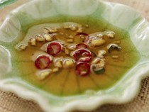 Ginger lime dipping sauce