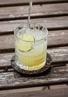 Ginger lime sharbat