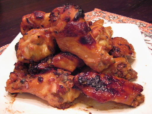 Ginger miso wings