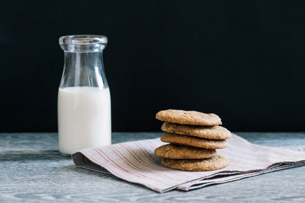 Ginger-molasses cookies