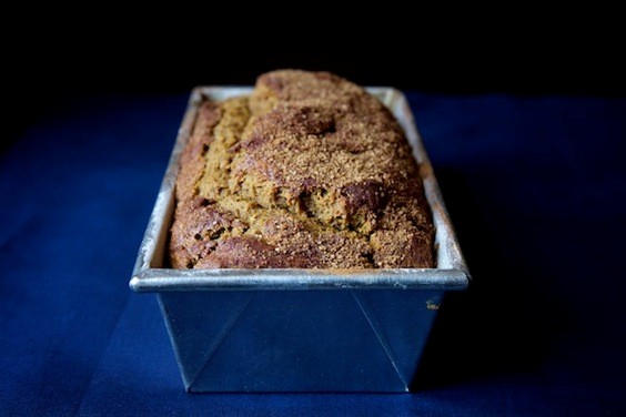 Ginger molasses pumpkin bread