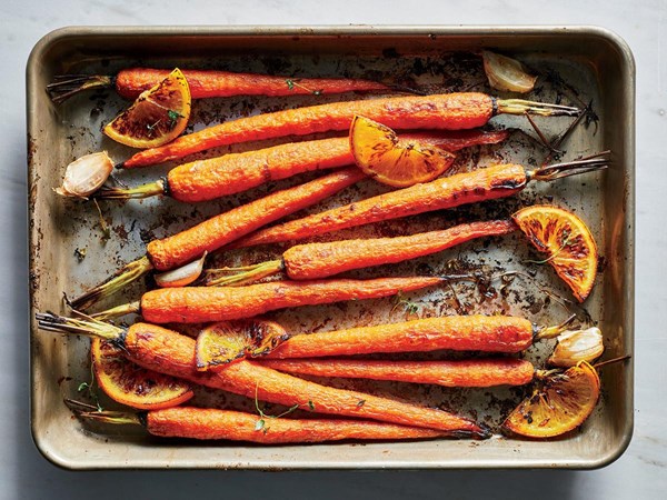 Ginger-orange carrots