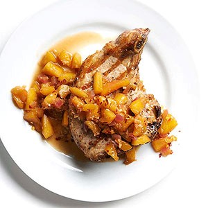 Ginger peach sauce