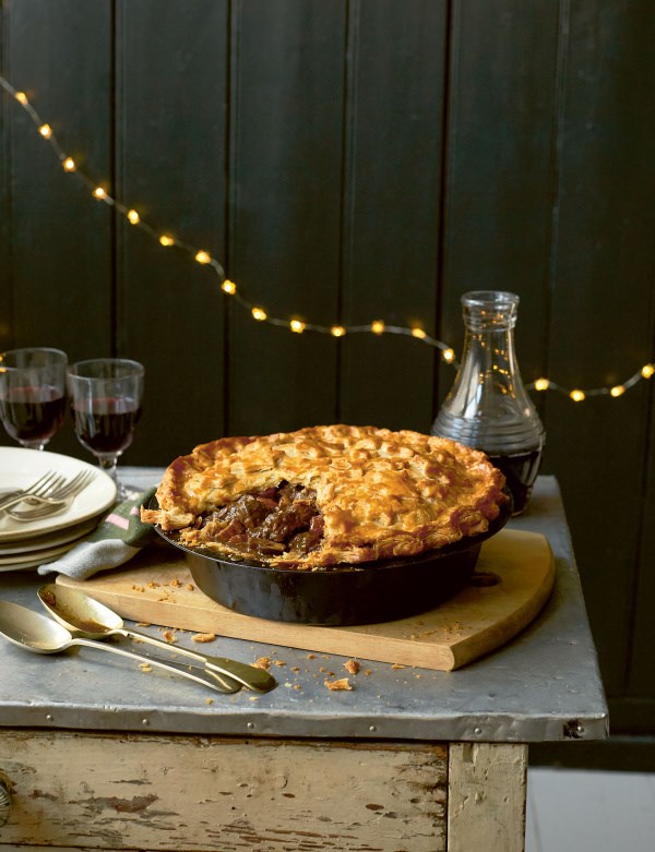 Ginger Pig venison Bourguignon pie