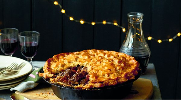 Ginger Pig venison Bourguignon pie