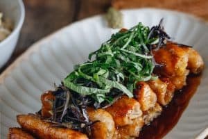 Ginger pork rolls with eggplant (茄子の肉巻き生姜焼き)