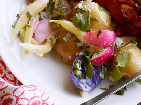 Ginger potato salad