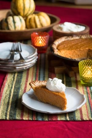 Ginger pumpkin pie