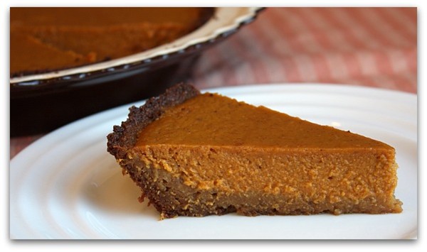 Ginger pumpkin pie