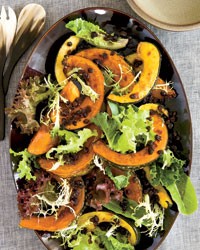 Ginger-roasted winter squash
