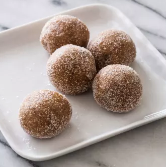 Ginger rum balls