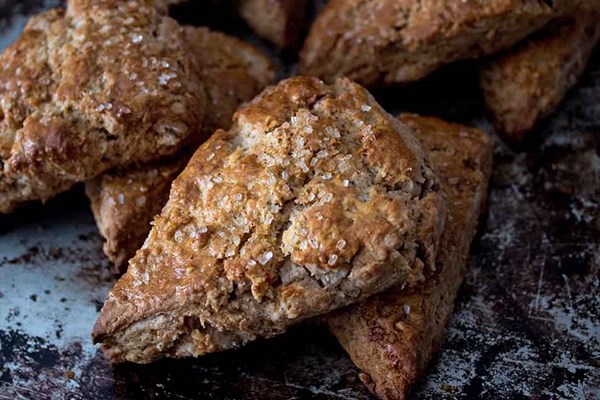 Ginger scones