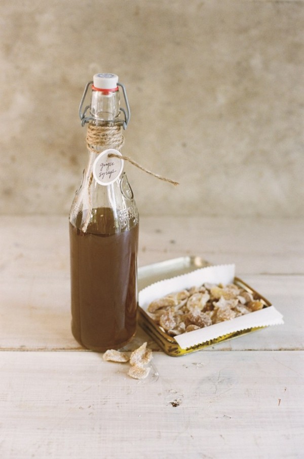 Ginger simple syrup