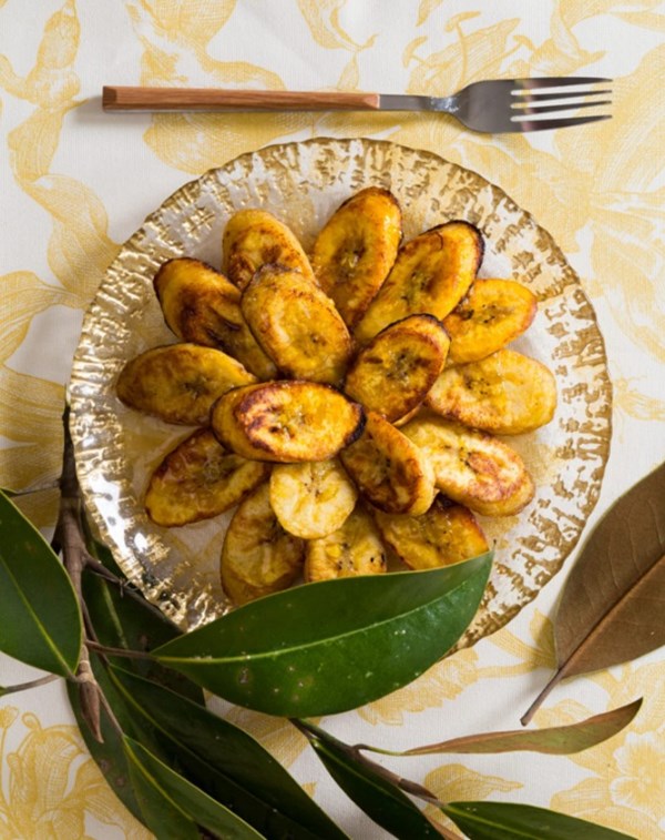 Ginger-spiced sweet plantains