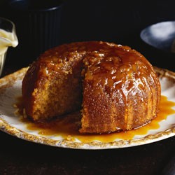 Ginger steamed pudding