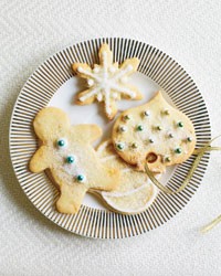 Ginger-studded sugar cookies
