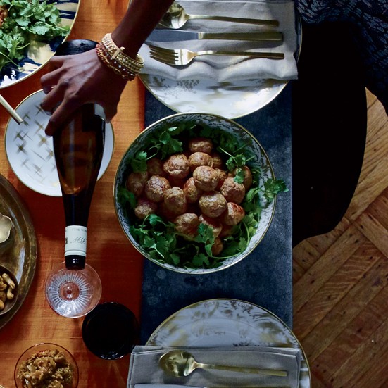 Ginger turkey meatballs