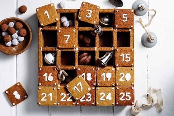 Gingerbread Advent calendar