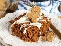 Gingerbread baked oatmeal