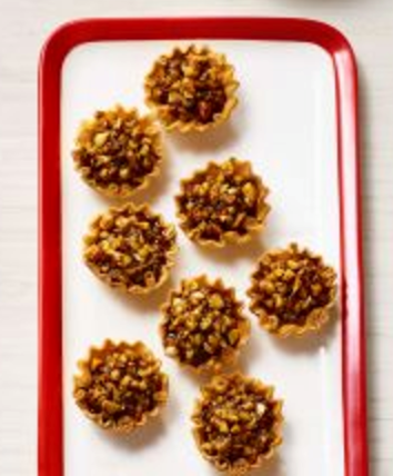 Gingerbread baklava bites