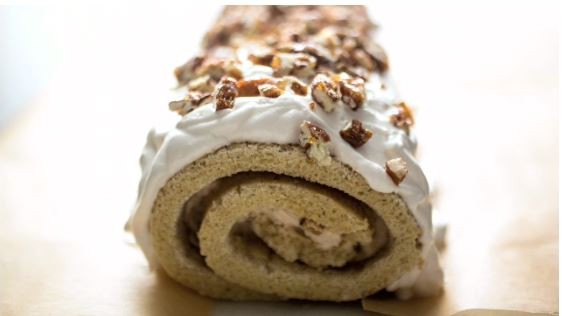 Gingerbread bûche de Noël