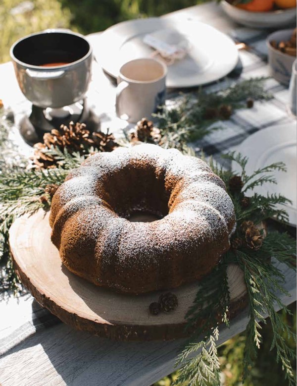 Gingerbread bundt cake 