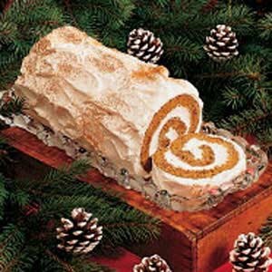 Gingerbread cake roll