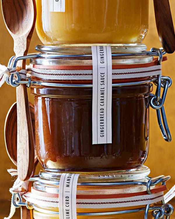 Gingerbread-caramel sauce