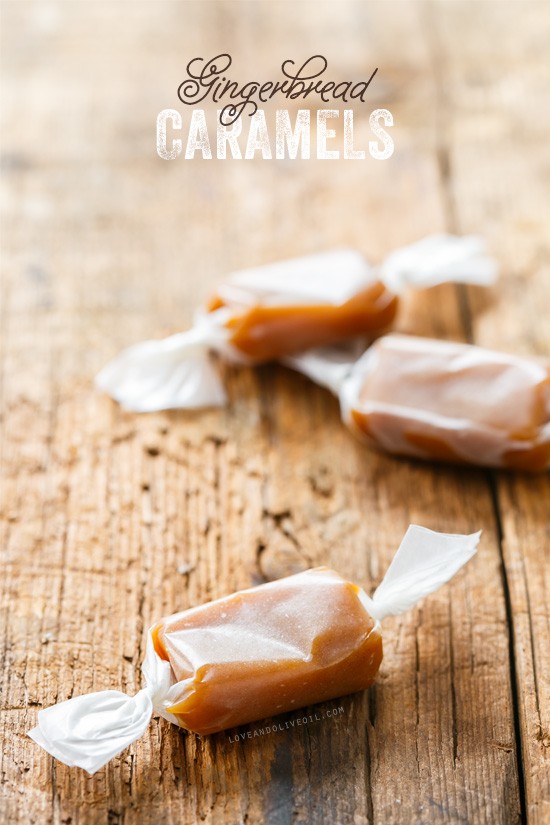 Gingerbread caramels