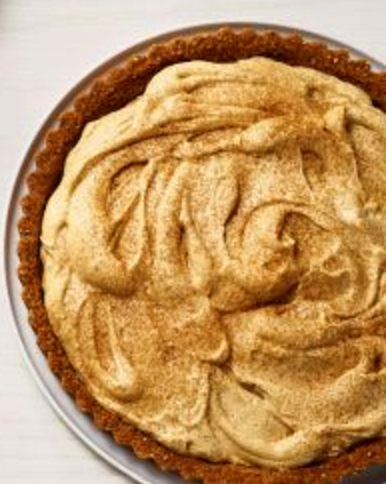 Gingerbread cheesecake tart