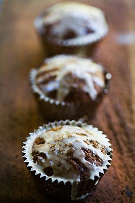 Gingerbread cupcakes
